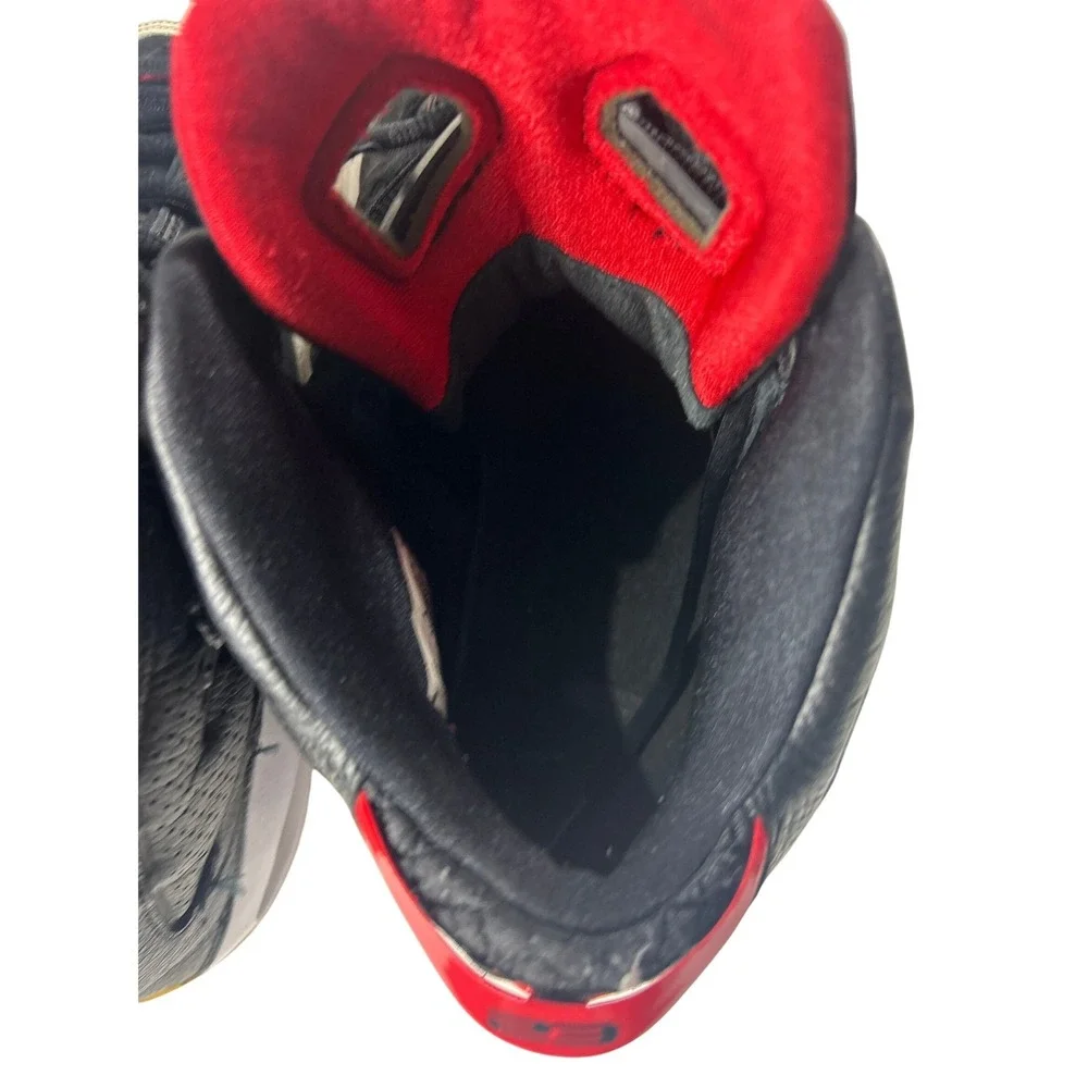 Jordan Dub Zero‎ Black White Red Basketball Sneakers 315317-016 Mens Size 12